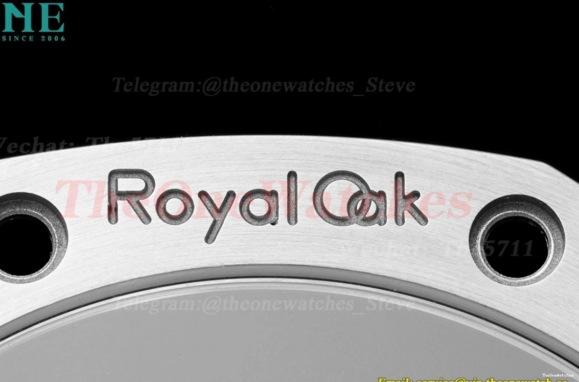 APSF Frosted Oak 15510 41mm White Dial Clone A4302 SS SS Royal Super 0413